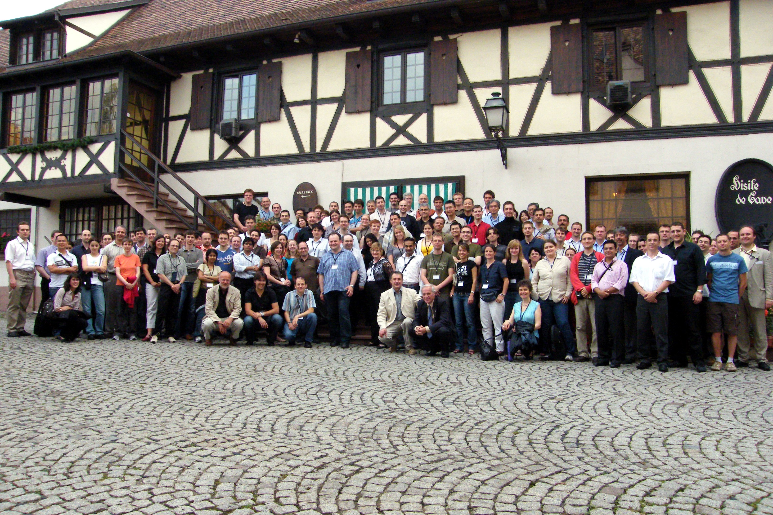 Participants to the Chemoinformatics Strasbourg Summer School 2008